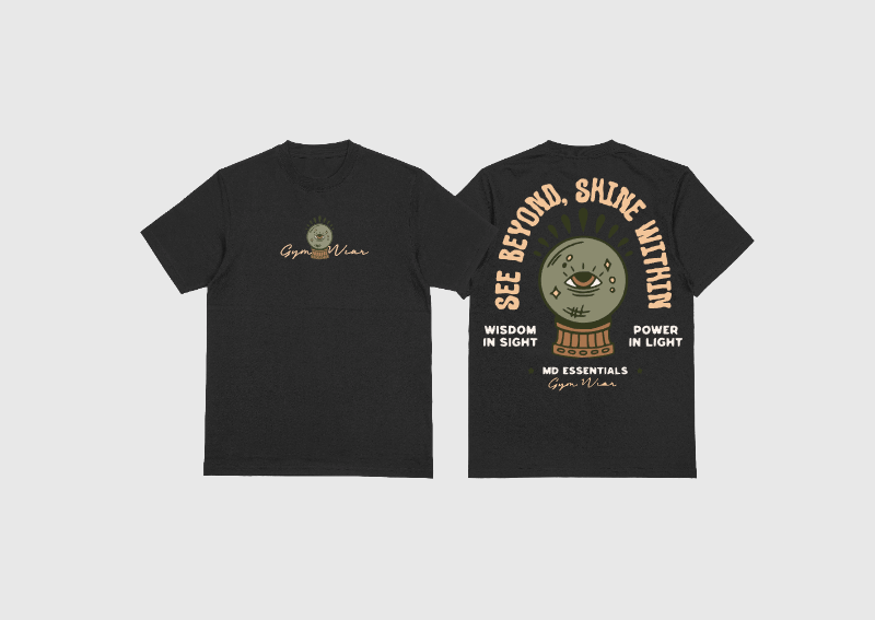 Camiseta oversized See Beyond